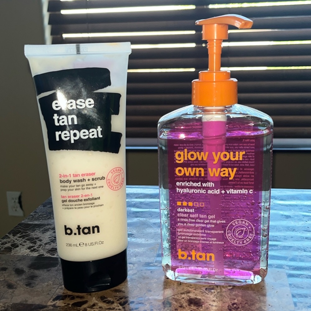 B.Tan Self Tanner & Self Tanner Remover